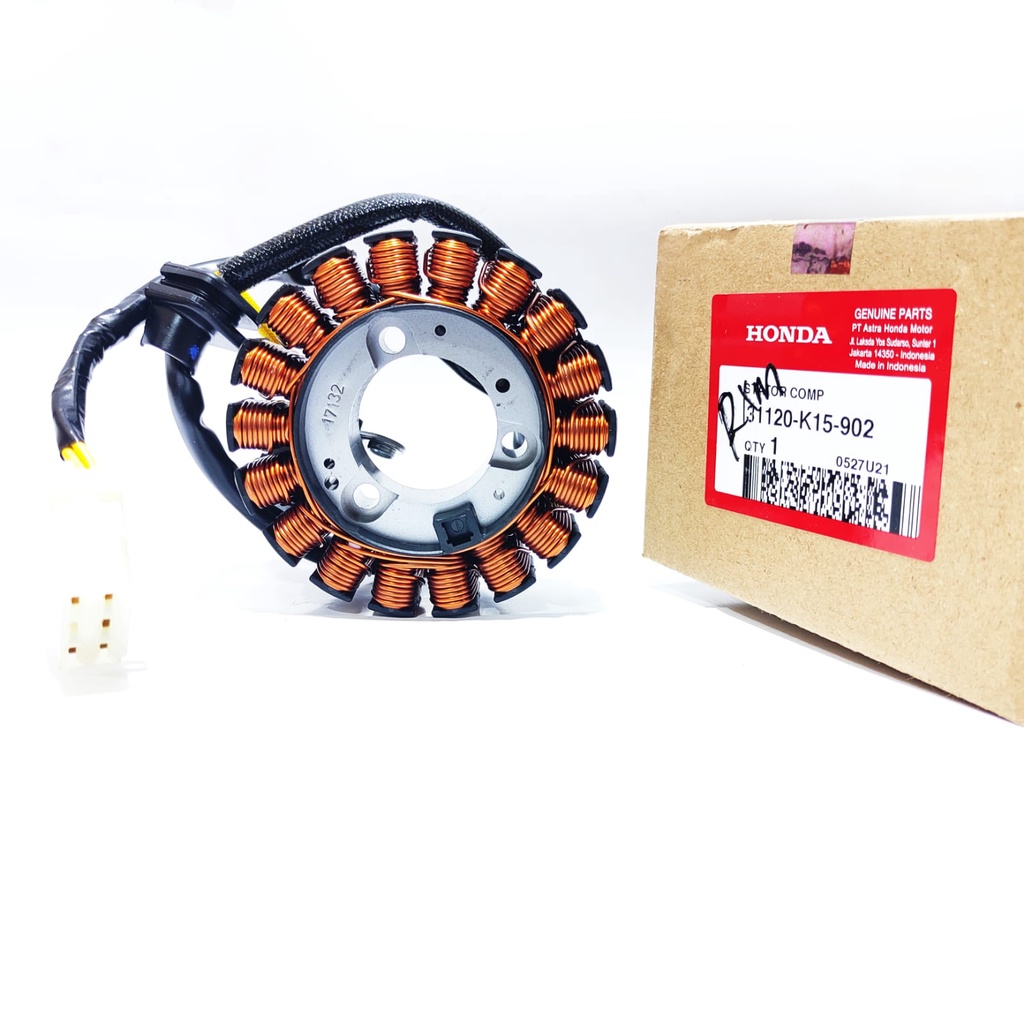 SPULL SPUL STATOR ASSY COMP STATER OLD CB150R 31120-K15-902 ASLI HONDA