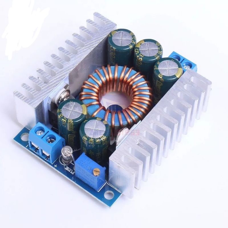 DC Car Power Supply Voltage Regulator Buck Converter 12A Max DC5-40V to 1.2-36V Step Down Volt Convert Adjustable Module