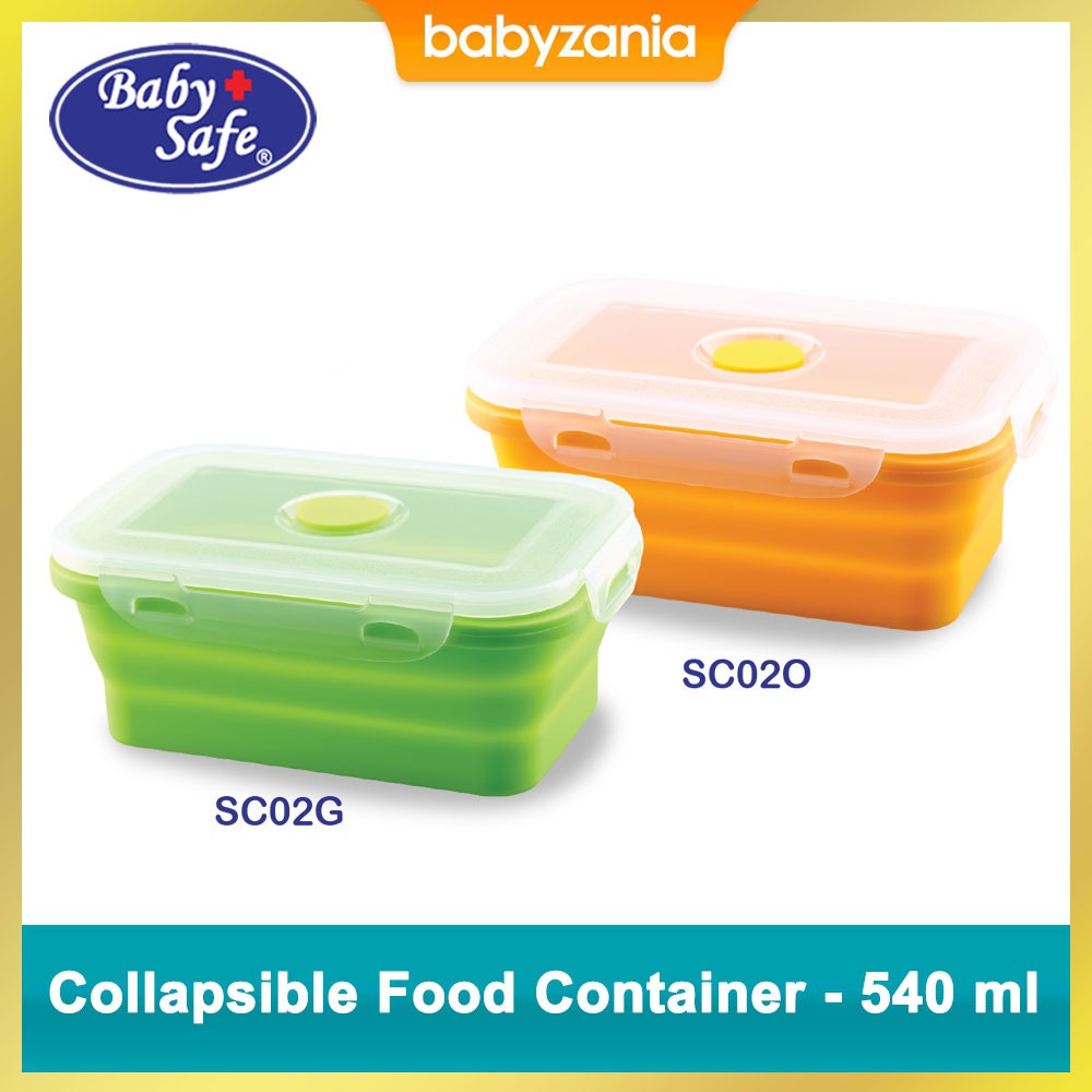 Baby Safe Collapsible Food Container 540ml