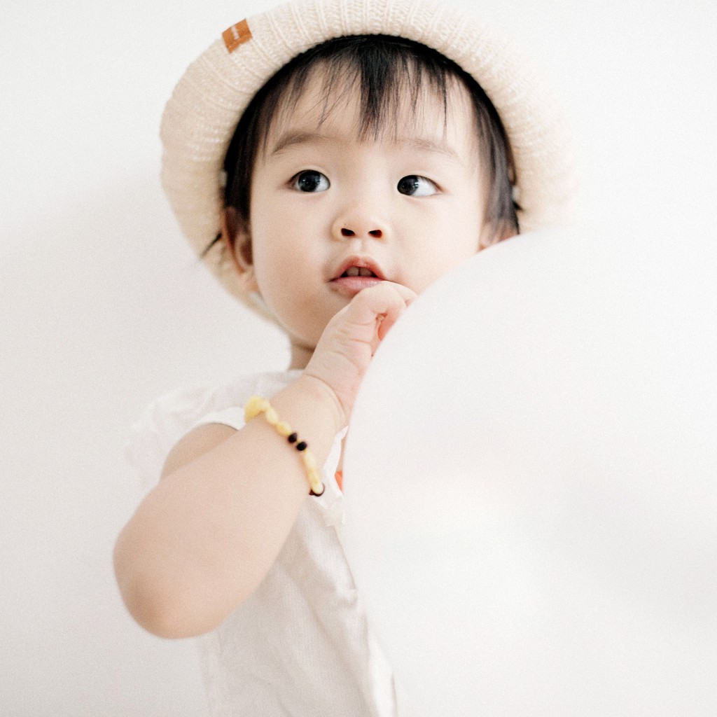 CE130 Gelang Amber Tumbuh Gigi Bayi By Carlis Baby