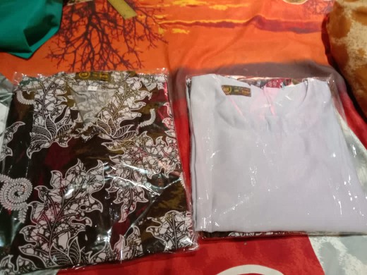 Couple Batik Modern Rok N Blues Arsyilla Klok Lawasan Renda Brukat