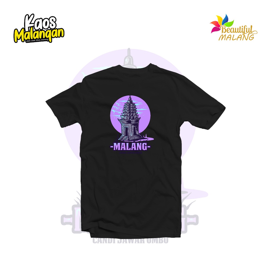 [ TERBARU ] KAOS KHAS MALANG / KAOS MALANGAN 014 - MALANG CANDI JAWAR