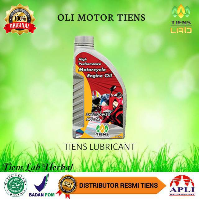 Oli Motor Tiens Cocok Buat Motor Matic Ataupun Manual