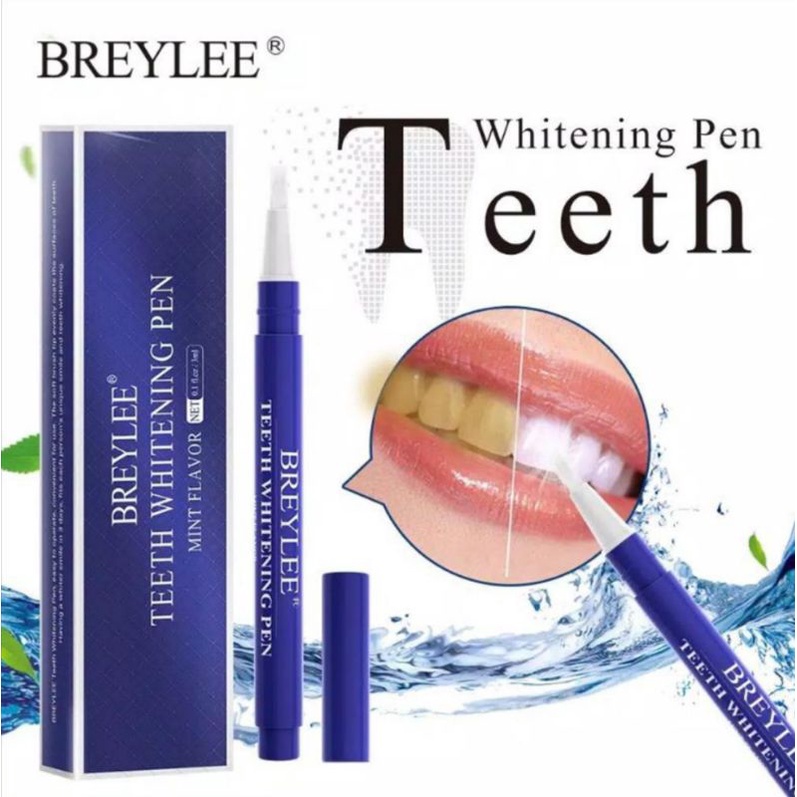 [BPOM] BREYLEE Teeth Whitening Pen 3ml -  Pen Pemutih Gigi