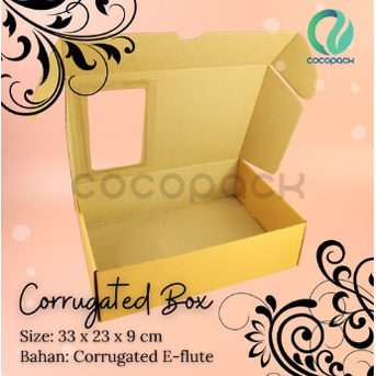 

Corrugated Box Multipurpose Gift Cake Souvenir Hampers Kotak 5 PCS