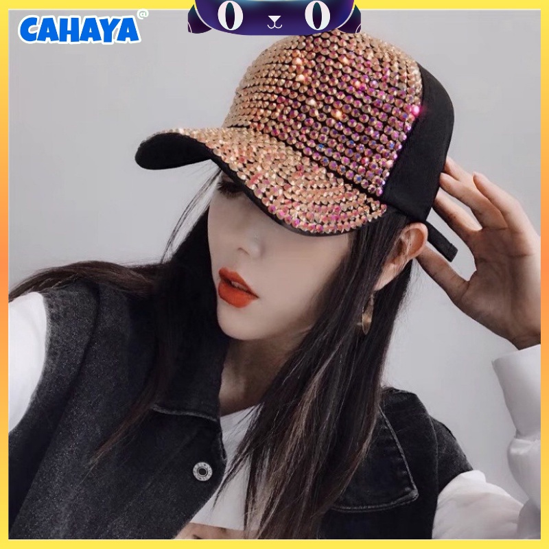 Topi Fashion Import bling blink shiny hat CAHAYA A58