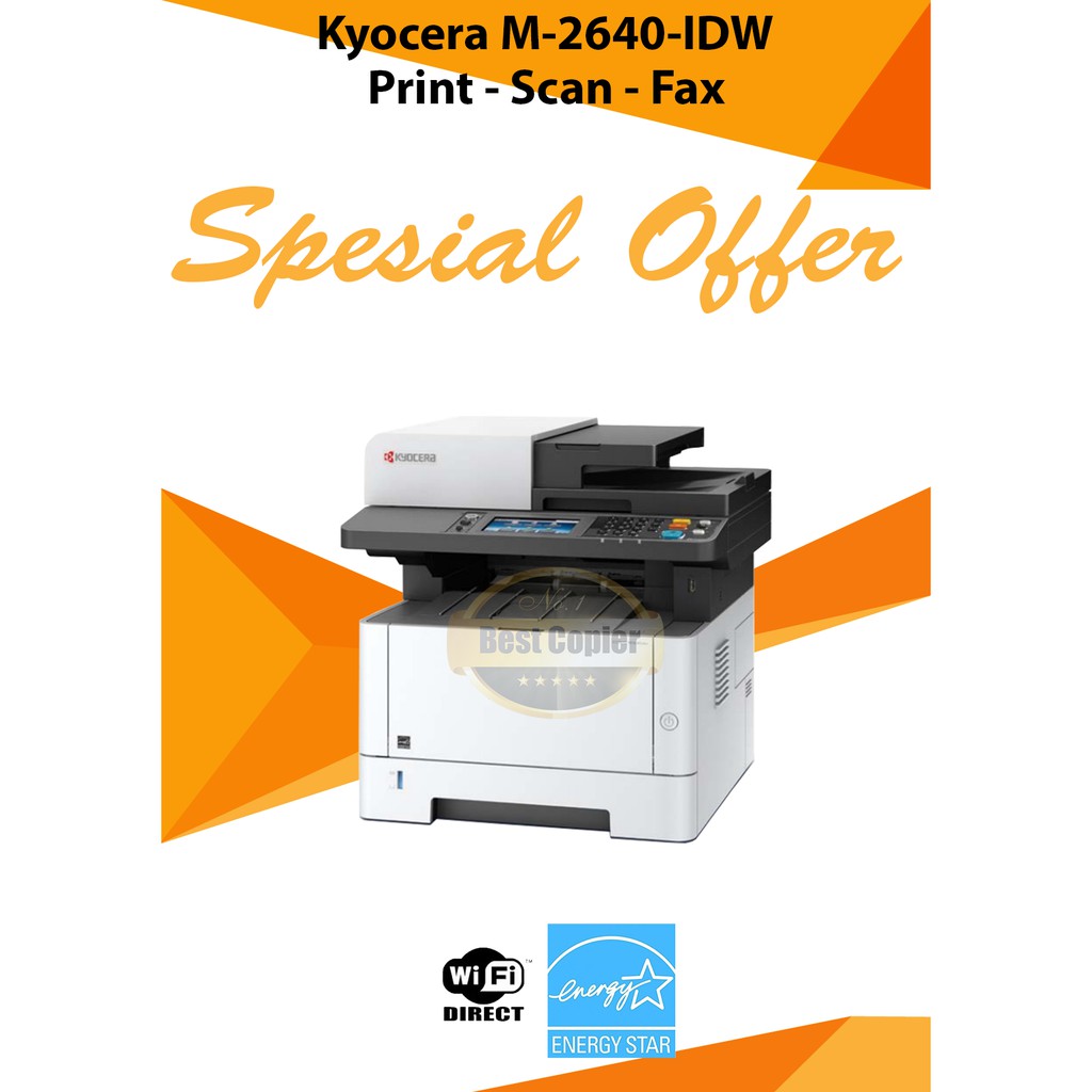 printer kyocera M 2640 idw Plus wifi