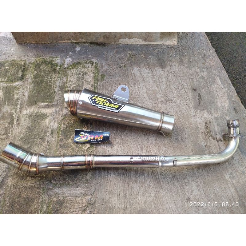Knalpot Fanterra Grand supra revo vega jupiter shogun smash dll.