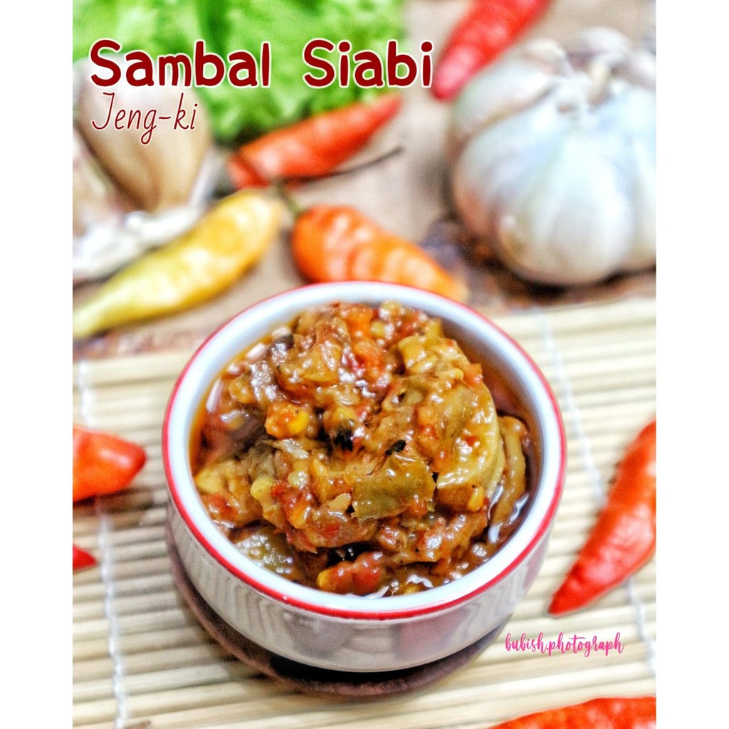 

Sambal Jeng-Ki Siabi (200gr)