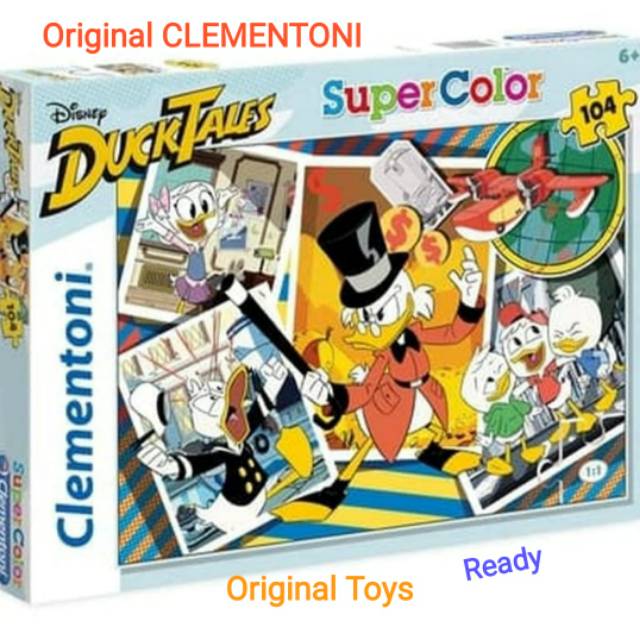 Puzzle Donald Duck CLEMENTONI Disney DUCKTALES - 104 pcs