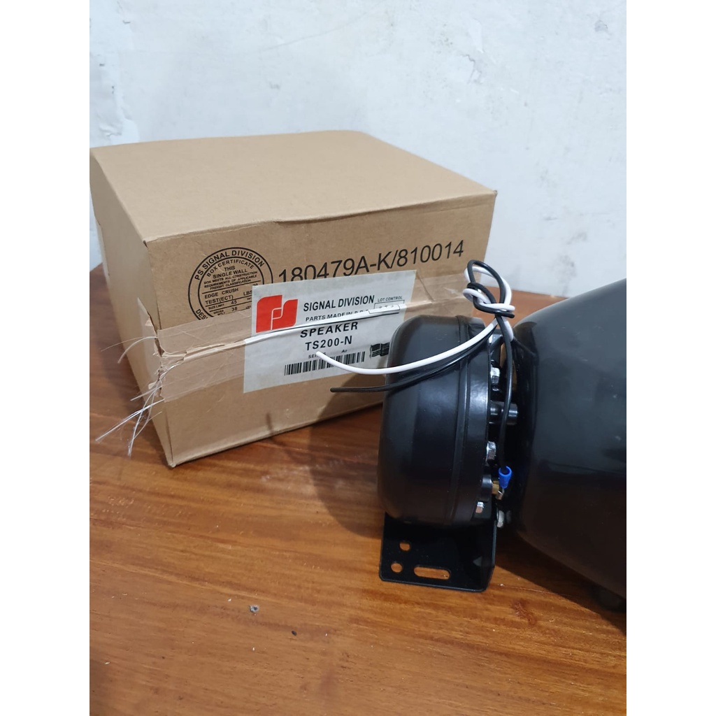Toa Sirine Kotak  Klakson speaker Toa Polisi 100 watt  SERINE Horn 200 100 w wat Federal signal spull 52 mm untuk SENKEN LANDUN WHELEN Patwal murni untuk Ambulance Paspamres Rescue