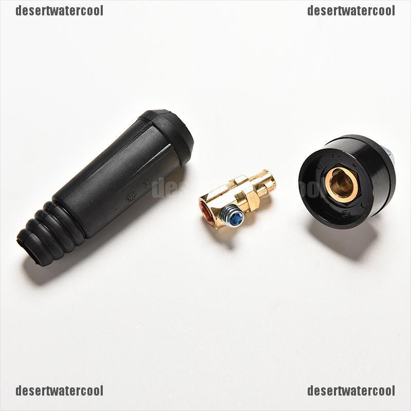 Deid Konektor Kabel Quick Fitting + Socket DKJ10-25 &amp; DKZ10-25 Untuk Mesin Las
