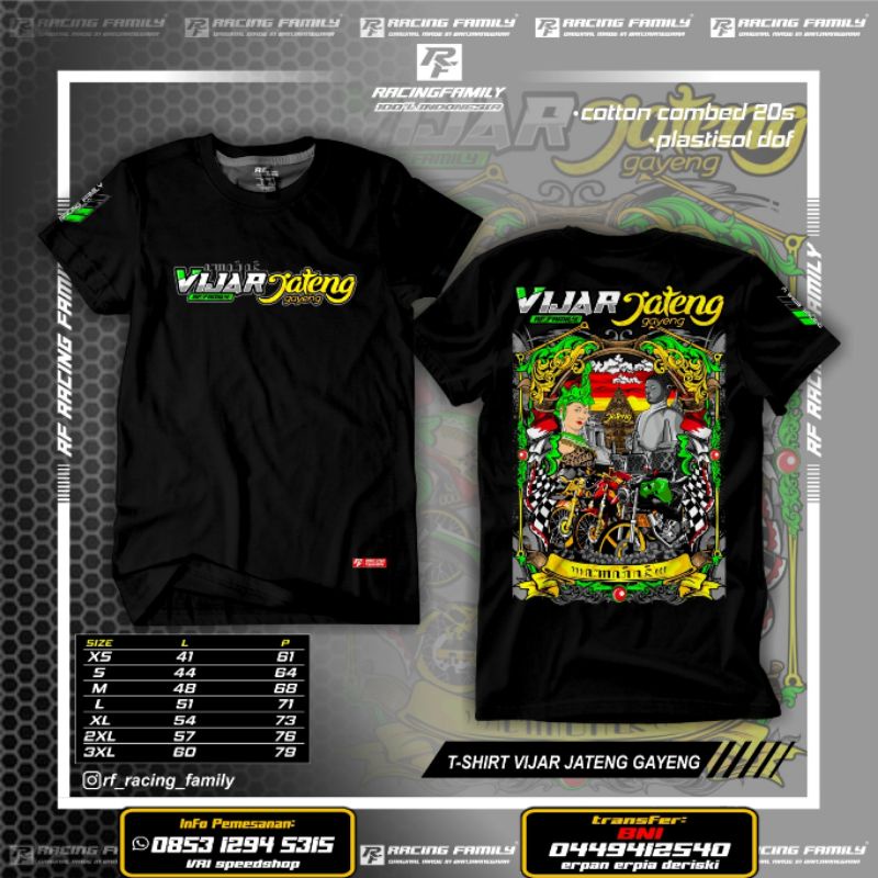 KAOS VIJAR JATENG GAYENG