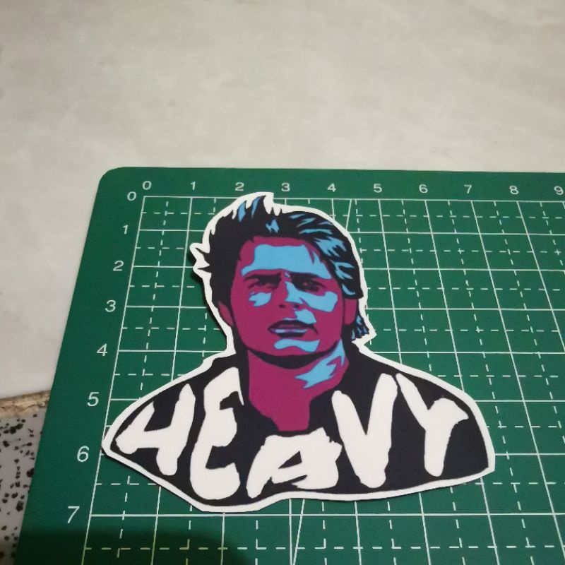 

Back To the Future Heavy 6x7 cm Sticker Stiker