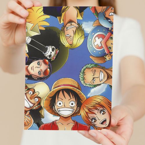 Poster Dinding Mugiwara Pirates (Isi 9 Pcs)