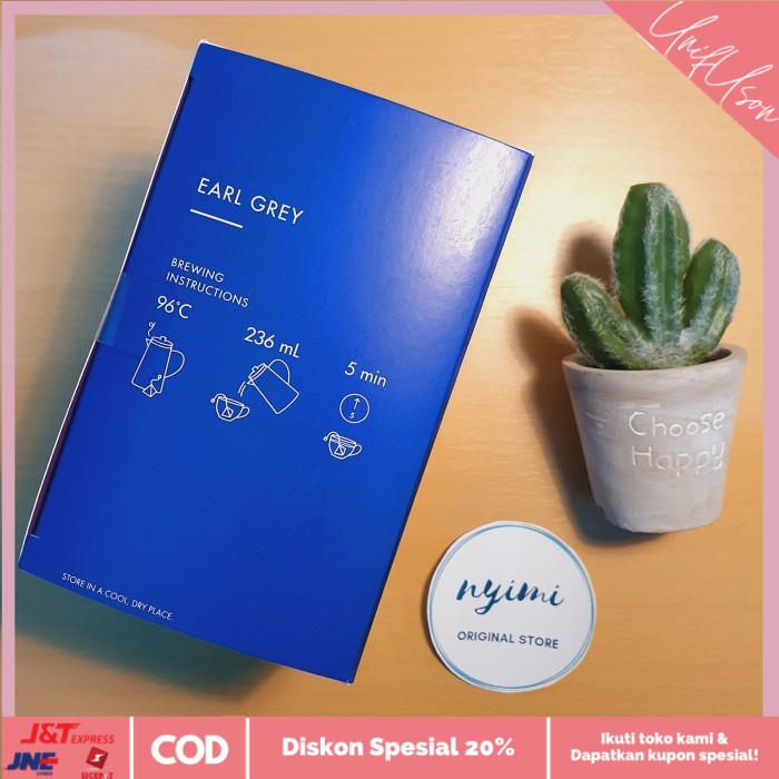 

⭐COD⭐ Starbucks Teavana Earl Grey Black Tea Blend 12 Full-Leaf Sachets