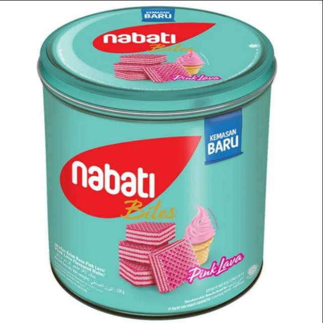 

NABATI WAFER KALENG PINK LAVA 350 GR