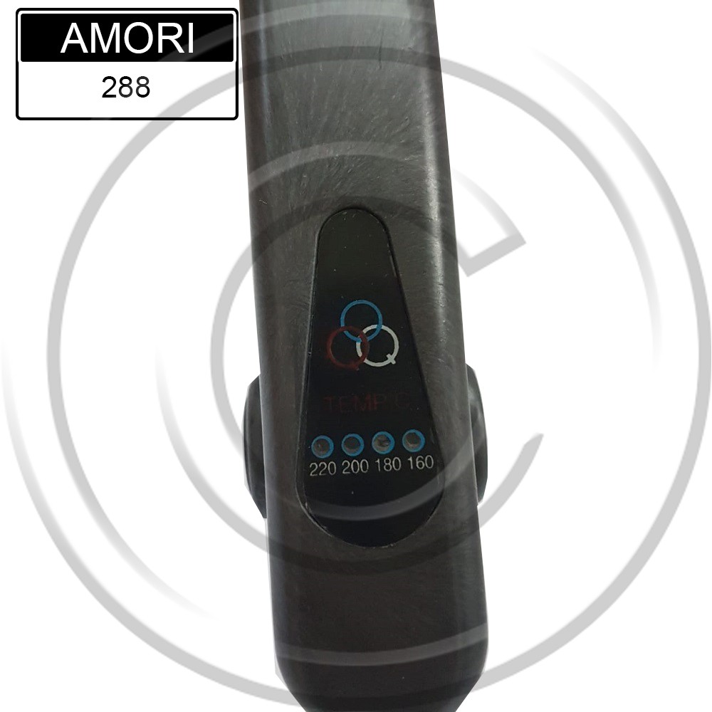 AMORI / AMORI-288 / Catokan Rambut 2in1 Plat Lebar Lurus