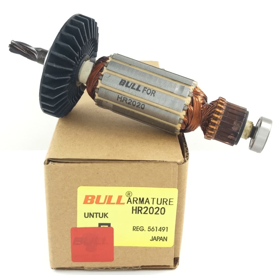 BULL Armature Bor Tembok Bor Beton Rotary Hammer Makita HR2020