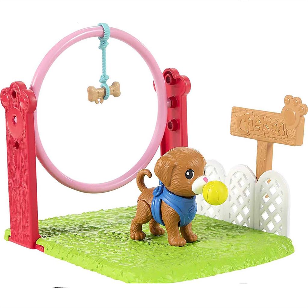 Barbie Chelsea Can Be Dog Trainer Playset GTN62 Boneka Barbie