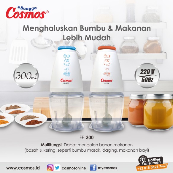 Food Processor Cosmos FP 300 Penggiling Daging