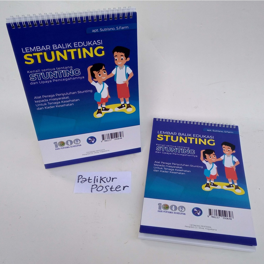 Jual Lembar Balik Stunting, Stunting, Edukasi Stunting Indonesia|Shopee ...