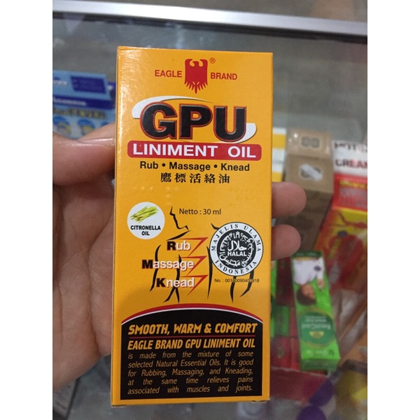 GPU MINYAK URUT 30ml