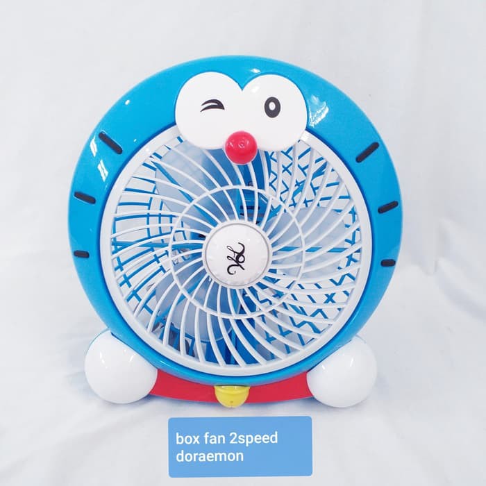 Kipas Angin/Box Fan DORAEMON WELHOME WH-120D ***TOP