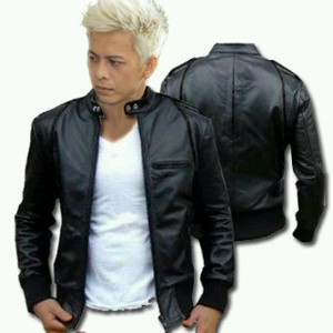 Jaket jeans bioblitz pria denim levis kerah lengan panjang saku kancing murah  Jaket Pria B8V8