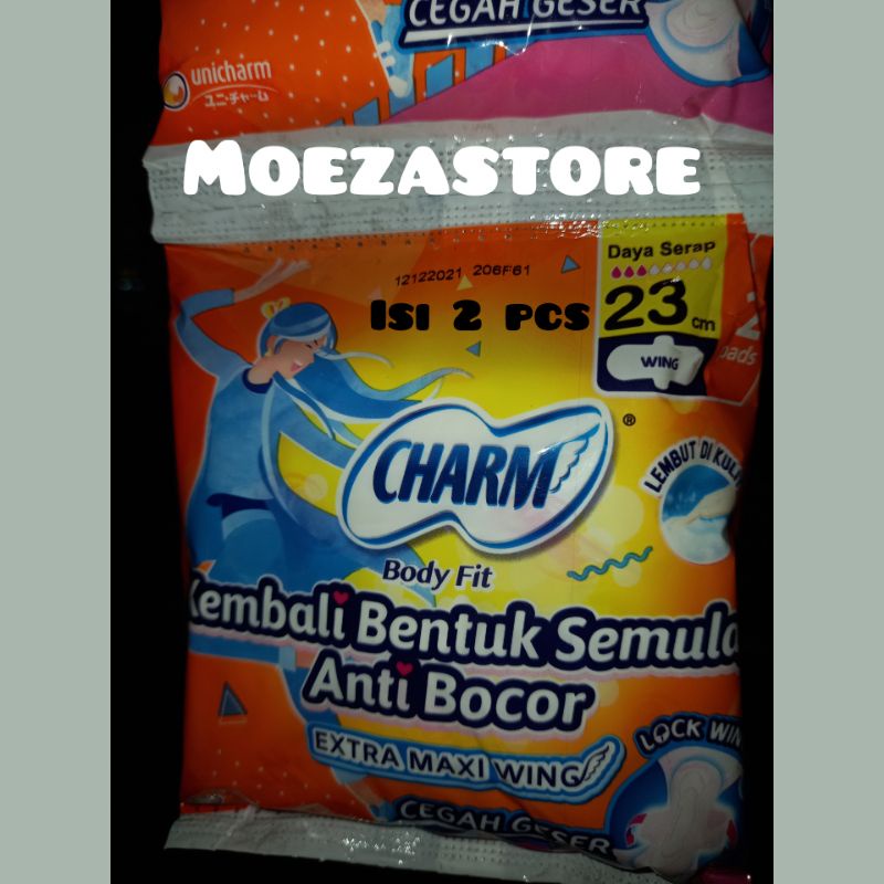 Charm Extra Maxi Wing || Charm pembalut extra maxi wing || pembalut charm extra maxi wings