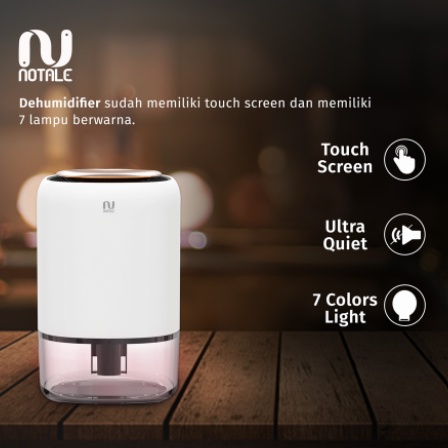 Notale Dehumidifier Suvo Air Dryer Serap kelembapan Humidifier Touch