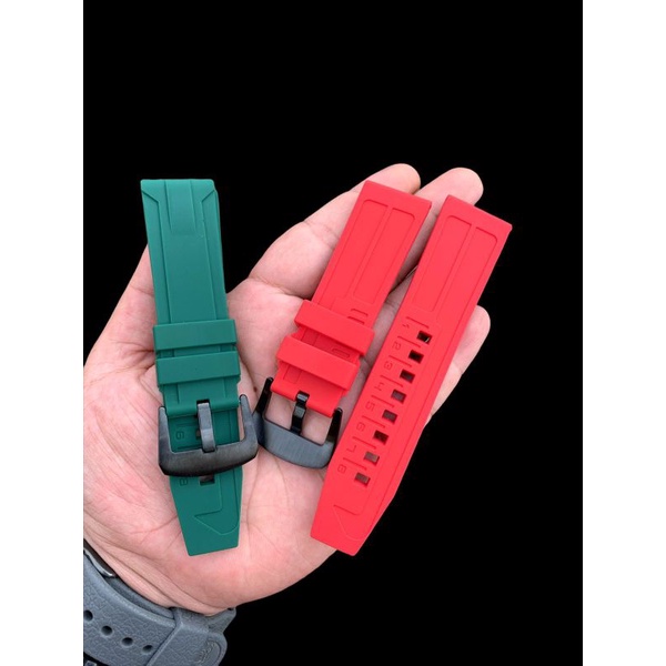 Strap Tali Jam Tangan Silicon Alexandre Christie 24mm