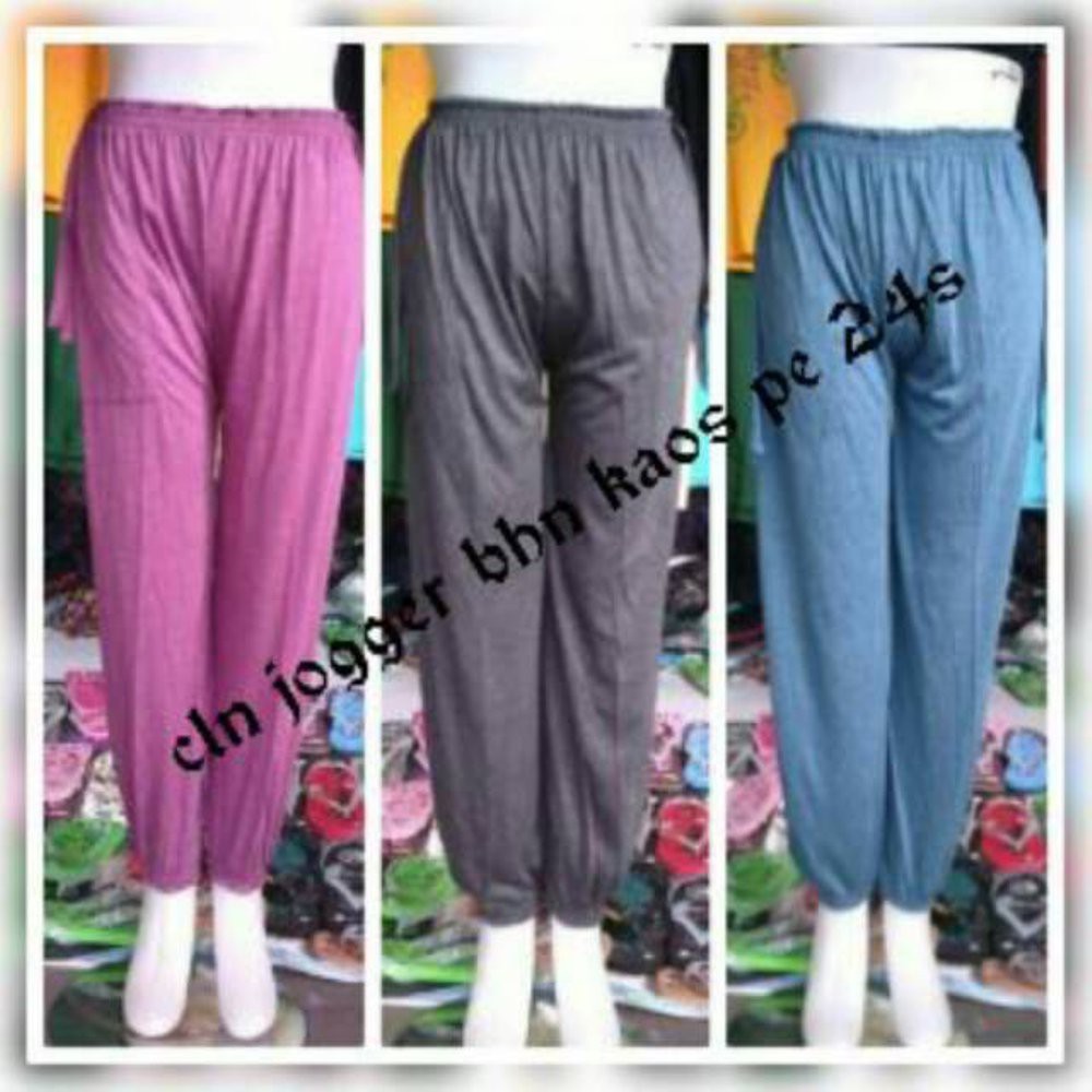 Celamis jumbo cumi celana dalaman gamis xl xxl celana joger longgar big size panjang wanita murah