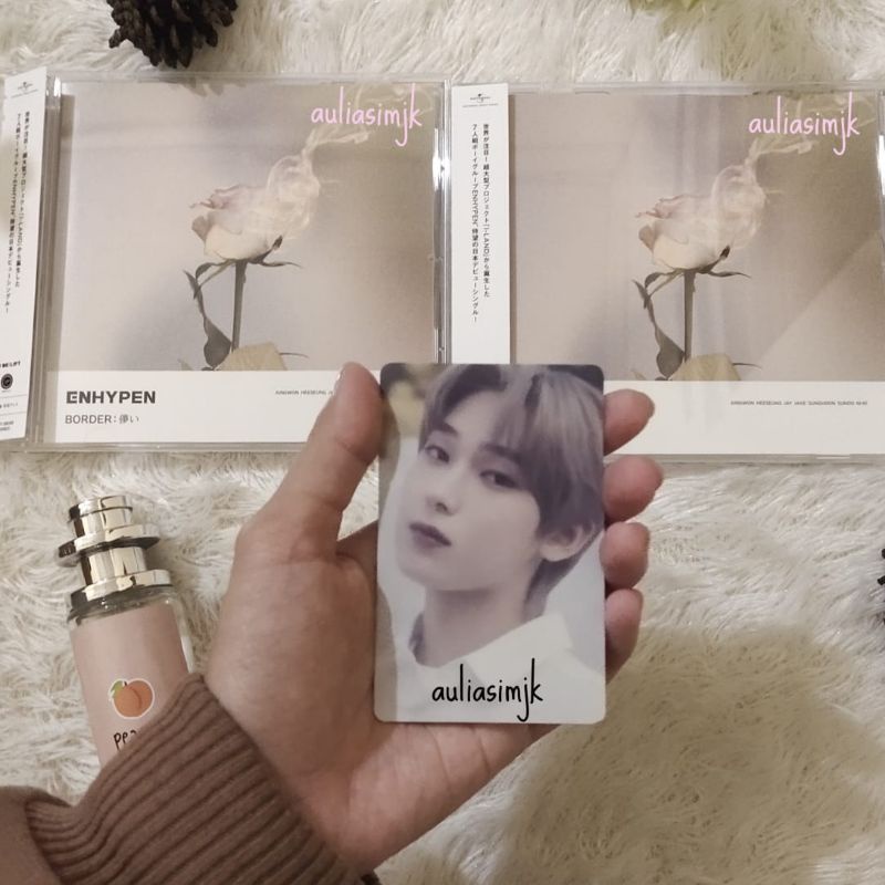 [READY] ALBUM HANAKAI (STANDARD) ENHYPEN SUNO PUTIH PHOTOCARD OFFICIAL