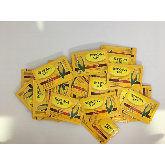 

>< Gula Diet Tropicana Slim Classic Eceran 2.5 Gram