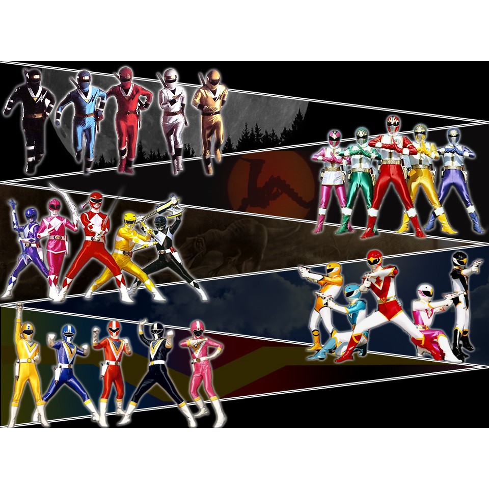 DVD Super Sentai World Kakuranger Dairanger Zyuranger Jetman Fiveman Subtitle Indonesia