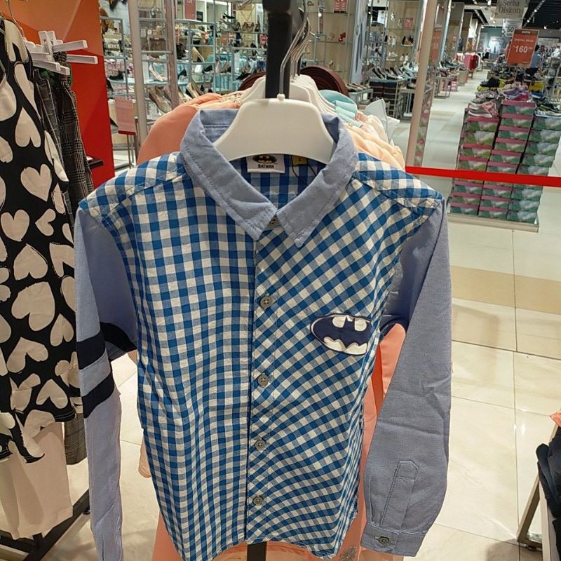 kemeja batman by kids icon