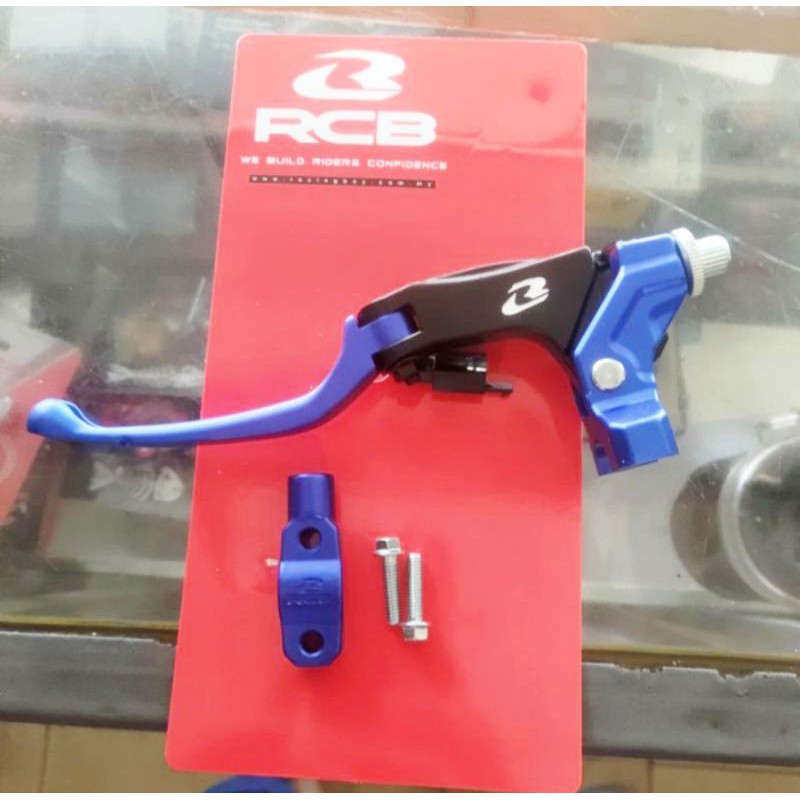 Handle Kiri RCB Radial S1 CNC Handle kiri kopling rem Original RCB Gold Merah Silver Biru Hitam