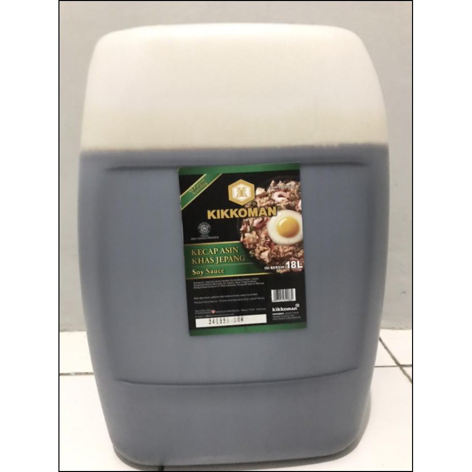 

KIKKOMAN SOY SAUCE ALL PURPOSE HALAL - KECAP ASIN KHAS JEPANG 18L