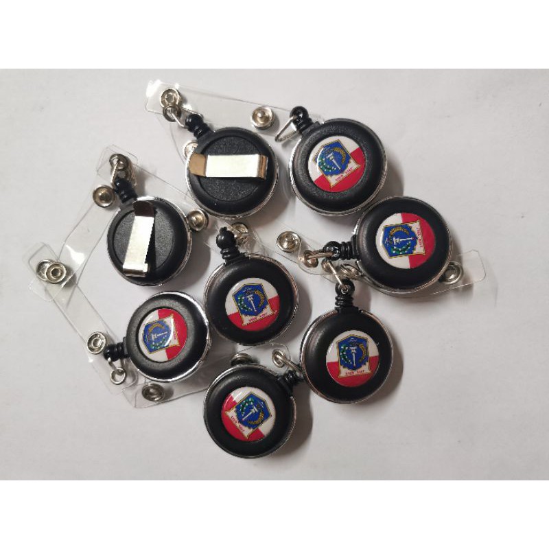 yoyo id card putar / yoyo nametag custom logo