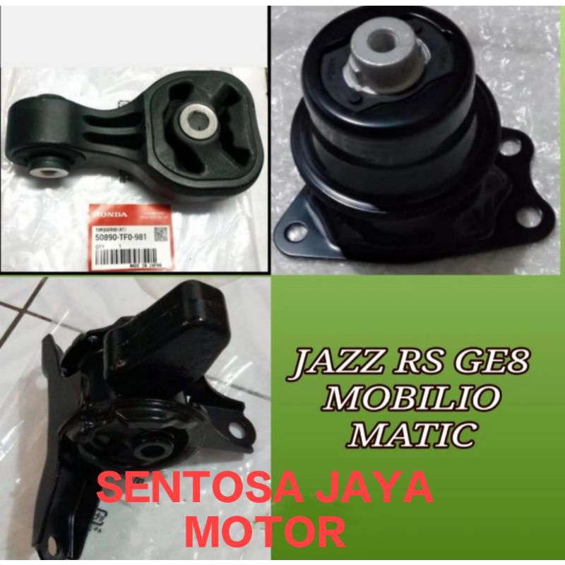 ENGINE MOUNTING DEPAN SET JAZZ RS MOBILIO BRIO FREED CITY GM2 MATIC ORIGINAL