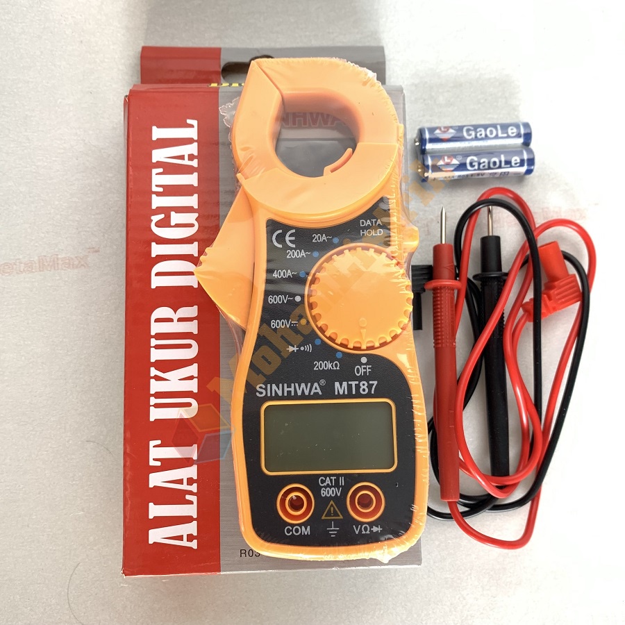 Tang Amper Mini Digital Clamp Meter MT87 Tang Ampere