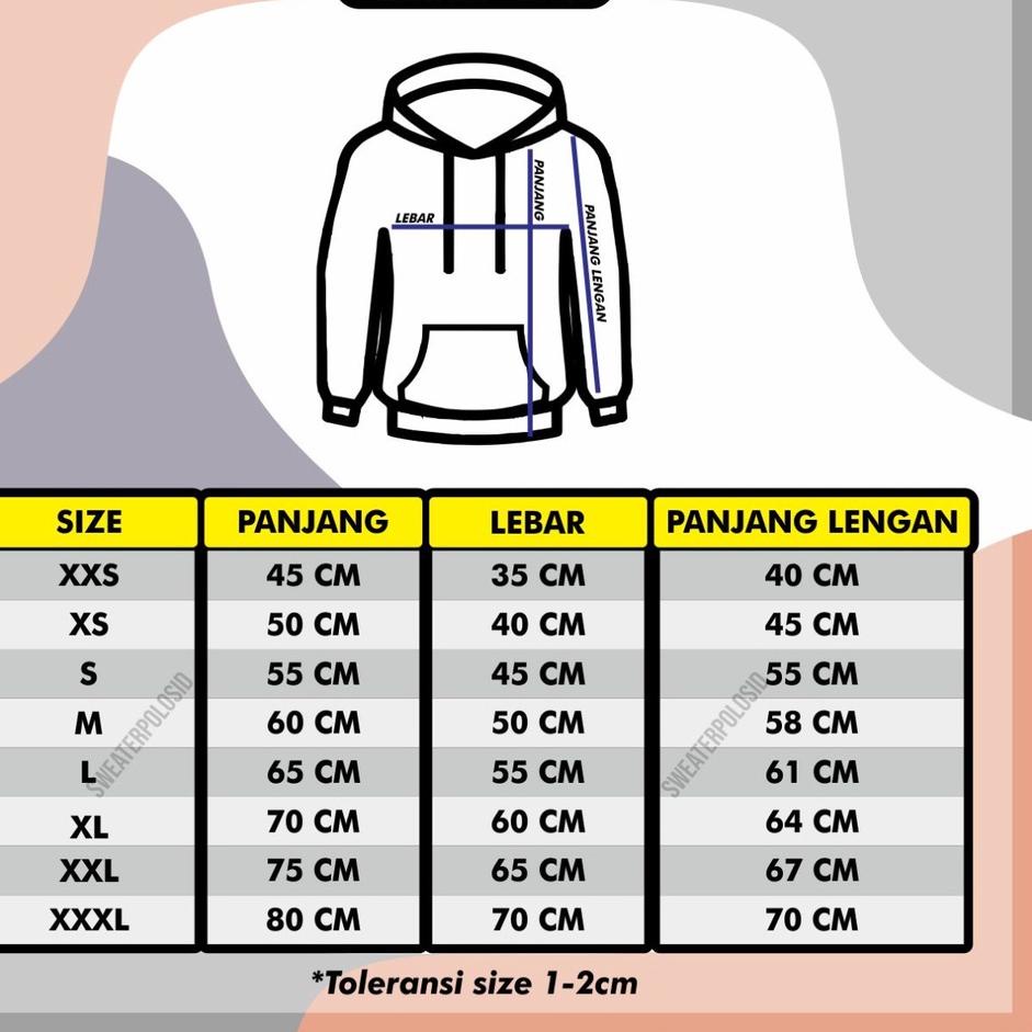 Promo Terupdate SWEATERPOLOSID Basic Sweater Saint Paradiso (Bordir) M-XXL (Pria & Wanita) ❃