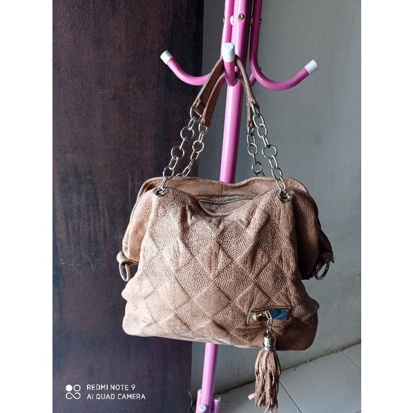 Tote Kulit Asli mantul ala Chanel