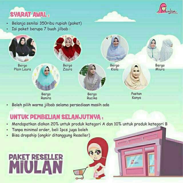 Paket hijab instan agen level