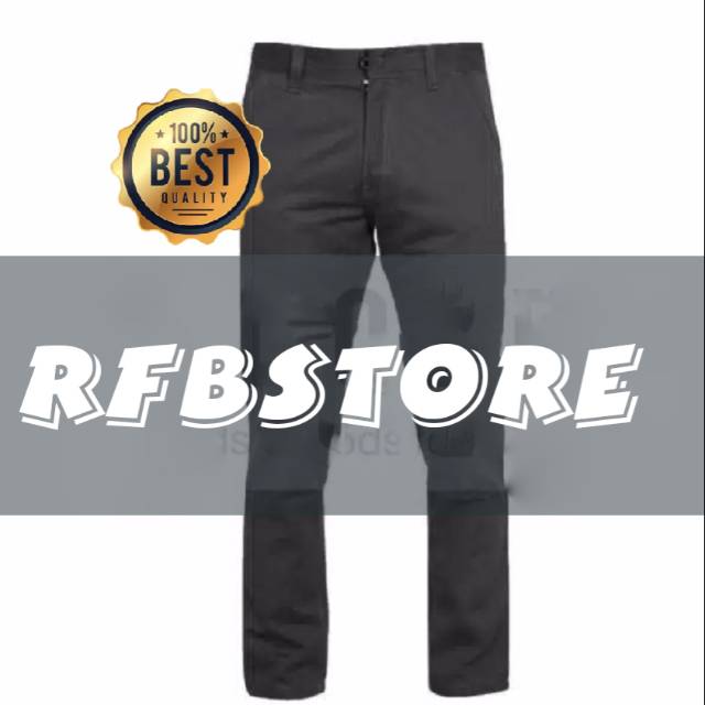  Celana  chino  Model Reguler Bahan Twill Shopee Indonesia