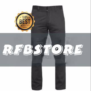  Celana  chino  Model  Reguler Bahan Twill Shopee Indonesia