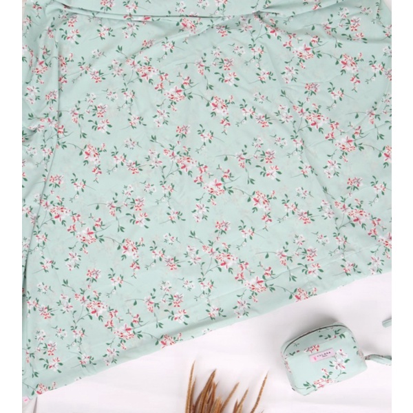 Mukena Traveling Sabi edition - Silky Premium - Mini Pouch - 1 Diskon