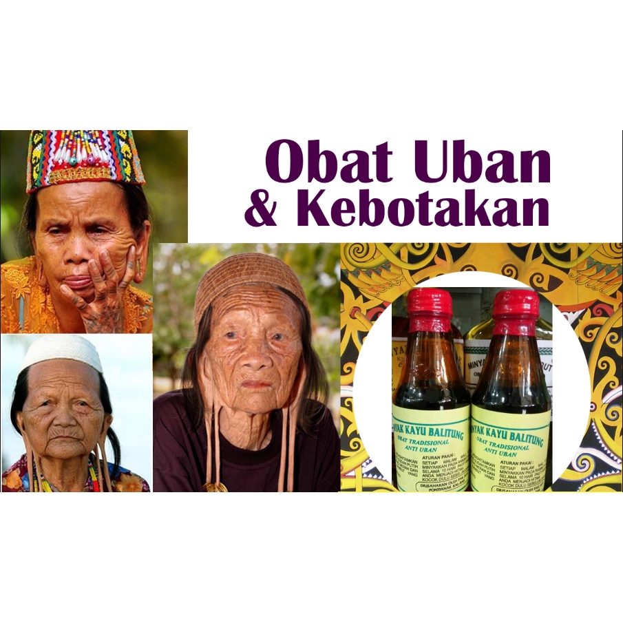 Minyak Kayu Balitung KALIMANTAN-obat uban, penghilang uban, serum anti