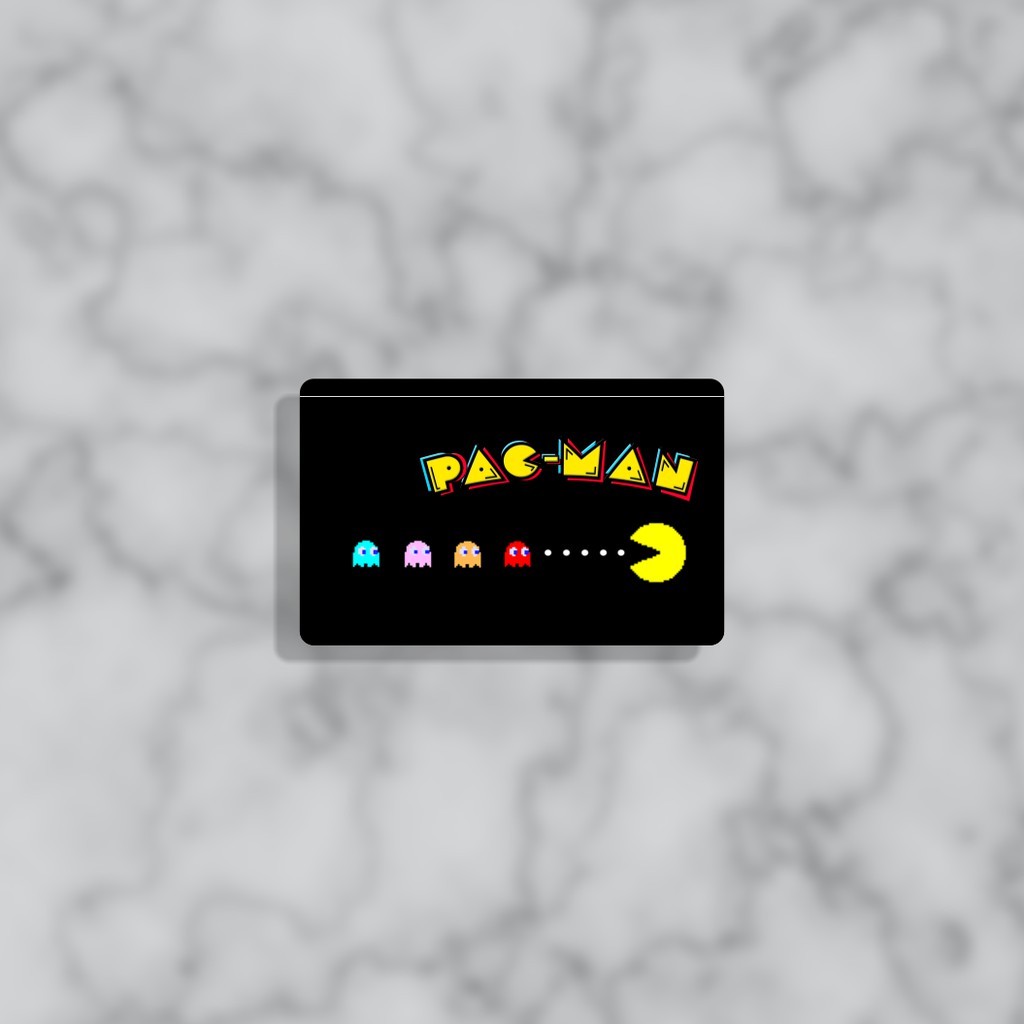 

Pac Man: Pelindung ATM - Stiker Skin Cover Kartu ATM Chip & Elektronik, E-Money, E-Toll, Kartu Poin